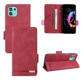 For Motorola Edge 20 Lite / 20 Fusion Magnetic Clasp Leather Phone Case(Red)