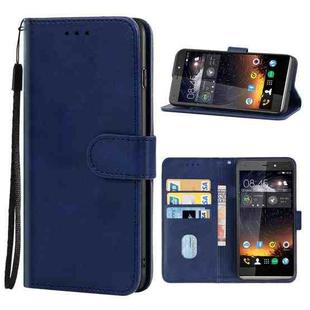 For Tecno Camon C8 Leather Phone Case(Blue)