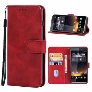 For Tecno Camon C8 Leather Phone Case(Red)