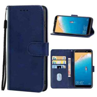 For Tecno Camon CM Leather Phone Case(Blue)