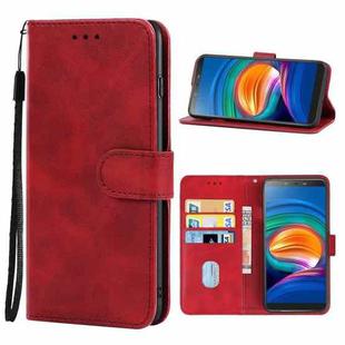 For Tecno Camon X Pro Leather Phone Case(Red)