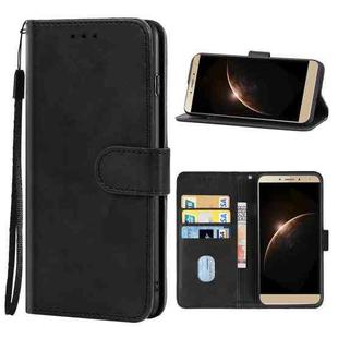 For Tecno Phantom 6 Plus Leather Phone Case(Black)