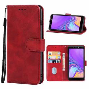 For Tecno Pop 2 Plus Leather Phone Case(Red)