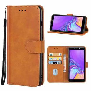 For Tecno Pop 2 Plus Leather Phone Case(Brown)