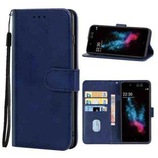 For Tecno S32 Leather Phone Case(Blue)