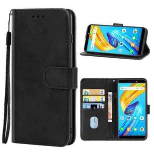 For Tecno Spark 2 Leather Phone Case(Black)