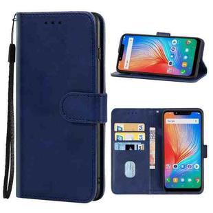 For Tecno Spark 3 Pro Leather Phone Case(Blue)