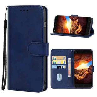 For Tecno Spark Plus / K9 Leather Phone Case(Blue)