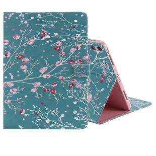 For iPad Pro 11 (2018) Colored Drawing Pattern Horizontal Flip PU Leather Case with Holder & Card Slots & Wallet(Apricot Tree)