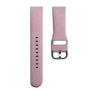 Silicone Watch Band, Size: S 110mm For Apple Watch Series 8&7 41mm / SE 2&6&SE&5&4 40mm / 3&2&1 38mm(Light Purple)