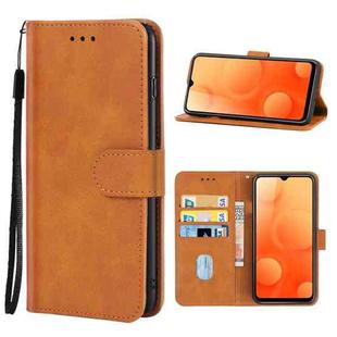 Leather Phone Case For Blackview A95(Brown)