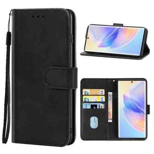 Leather Phone Case For Honor 60 SE(Black)