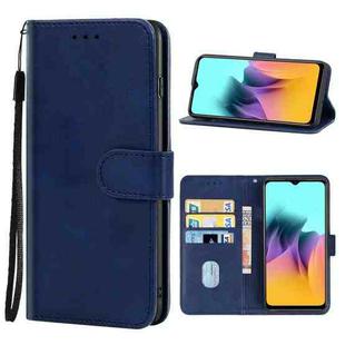 Leather Phone Case For Itel A58 Pro(Blue)