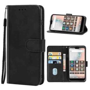 Leather Phone Case For Kyocera Gratina KYV48(Black)