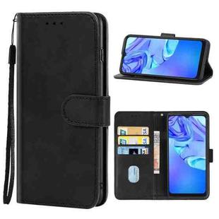 Leather Phone Case For TCL 305 / 30 SE / 306 & Sharp Aquos V6 / V6 Plus(Black)