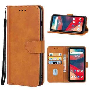 Leather Phone Case For UMIDIGI BISON GT2 Pro(Brown)