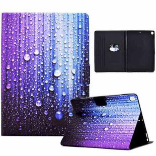 For iPad 10.2 2021 / 2020 Electric Pressed TPU Leather Tablet Case(Water Droplets)