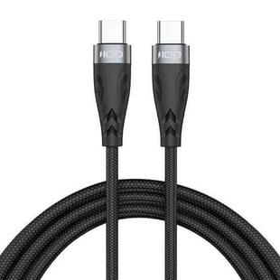 ADC-008 100W USB-C / Type-C to USB-C / Type-C Fast Charge Data Cable, Cable Length:2m(Black Grey)