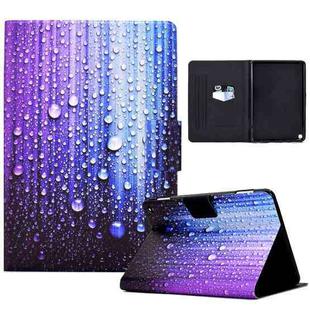 For Amazon Kindle Fire HD 10 2021 Electric Pressed TPU Leather Tablet Case(Water Droplets)