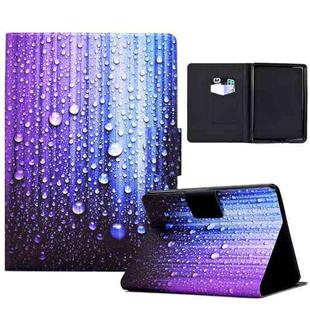 For Amazon Kindle Paperwhite 4 / 3 / 2 / 1 Electric Pressed TPU Leather Tablet Case(Water Droplets)