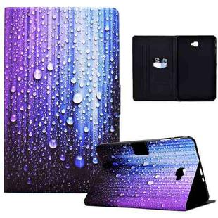 For Samsung Galaxy Tab A 10.1 2016 Electric Pressed TPU Leather Tablet Case(Water Droplets)