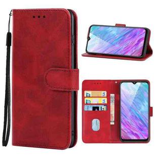 Leather Phone Case For ZTE Blade 20 Smart(Red)