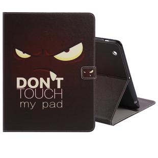 Colored Drawing Pattern Horizontal Flip PU Leather Case with Holder & Card Slots & Wallet & Sleep / Wake-up Function(Eye)