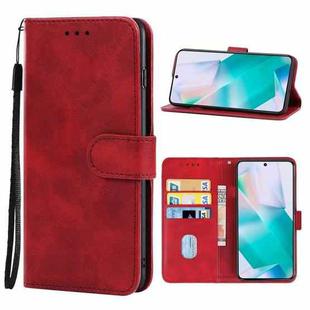 Leather Phone Case For vivo T1 5G(Red)