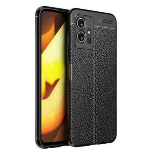 For vivo iQOO U5 / T1 India / Y75 5G Litchi Texture Shockproof Phone TPU Case(Black)