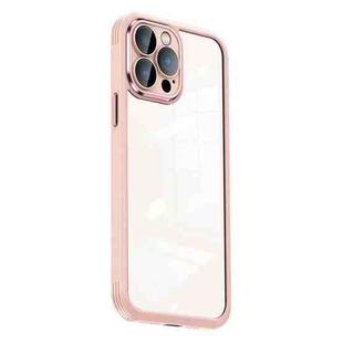 Elite Series All-inclusive Camera Phone Case For iPhone 13 Pro(Pink)