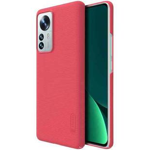 For Xiaomi 12 Pro NILLKIN Frosted PC Phone Case(Red)