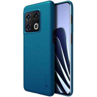 For OnePlus 10 Pro NILLKIN Frosted PC Phone Case(Blue)