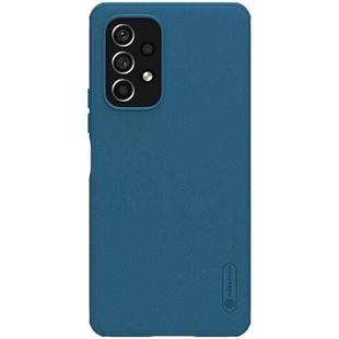 For Samsung Galaxy A53 5G NILLKIN Super Frosted Shield Pro PC + TPU Phone Case(Blue)