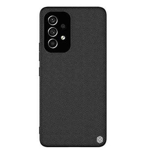 For Samsung Galaxy A53 5G NILLKIN 3D Textured Nylon Fiber TPU Phone Case(Black)