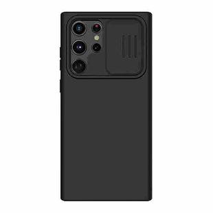 For Samsung Galaxy S22 Ultra 5G NILLKIN CamShield Liquid Silicone + PC Phone Case(Black)