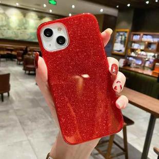 TPU Glitter All-inclusive Shockproof Protective Phone Case For iPhone 13 Pro Max(Red)