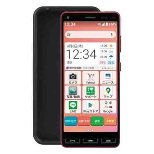 For Kyocera Kantan Sumaho 2 A001KC / Basio 4 KYV47 TPU Phone Case(Black)