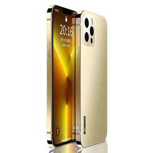 Stainless Steel Frame + PC Phone Case For iPhone 12(Gold)