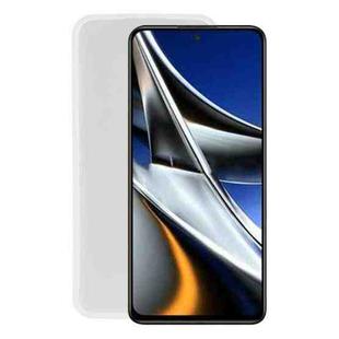 TPU Phone Case For Xiaomi Poco X4 Pro 5G(Transparent White)