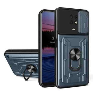 For Nokia G10 Sliding Camshield Card Phone Case(Grey)