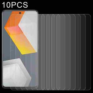 10 PCS 0.26mm 9H 2.5D Tempered Glass Film For vivo iQOO 9 SE / iQOO Neo6 / iQOO Neo6 SE