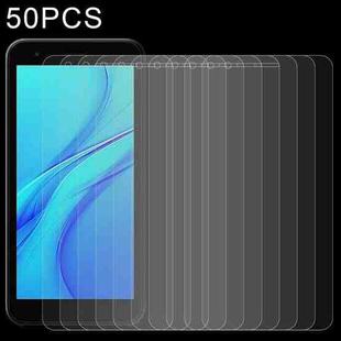 50 PCS 0.26mm 9H 2.5D Tempered Glass Film For Itel A27