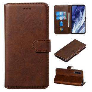 For Xiaomi Mi 9 Pro Classic Calf Texture Horizontal Flip PU Leather Case, with Holder & Card Slots & Wallet(Brown)