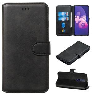For OPPO F11 Pro / R19 Classic Calf Texture Horizontal Flip PU Leather Case, with Holder & Card Slots & Wallet(Black)