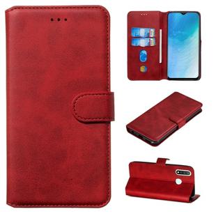For Vivo Y19 / U3 Classic Calf Texture Horizontal Flip PU Leather Case, with Holder & Card Slots & Wallet(Red)