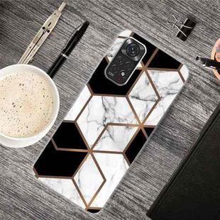 For Xiaomi Redmi Note 11 Global / Note 11S Marble Pattern TPU Phone Case(HC-B3)