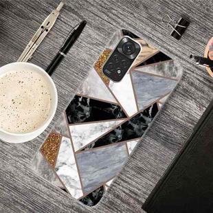 For Xiaomi Redmi Note 11 Global / Note 11S Marble Pattern TPU Phone Case(HC-A14)