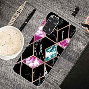 For Xiaomi Redmi Note 11 Global / Note 11S Marble Pattern TPU Phone Case(HC-A16)