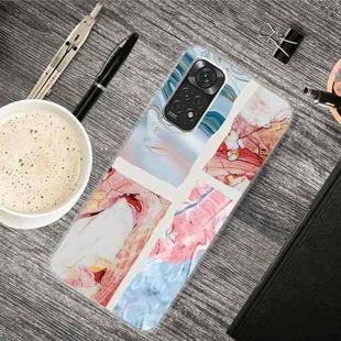 For Xiaomi Redmi Note 11 Global / Note 11S Marble Pattern TPU Phone Case(HC-A21)