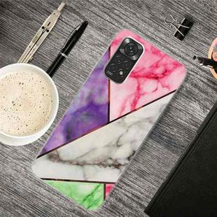 For Xiaomi Redmi Note 11 Pro 4G / 5G Global Marble Pattern TPU Phone Case(HC-A11)